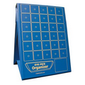 Flip Over the Top Easel Vinyl Style Binder - 1" Capacity (8 1/2"x5 1/2")